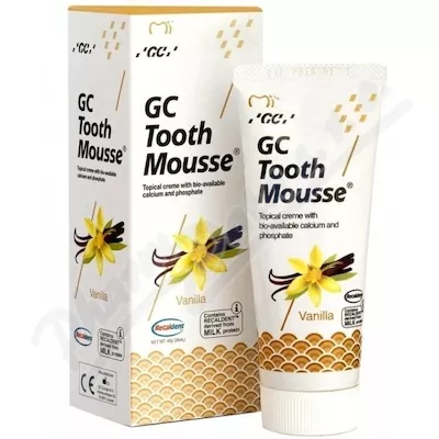 GC Tooth Mousse dentální krém Vanilka 40ml