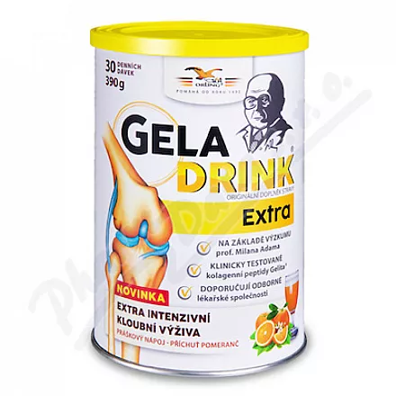 Geladrink Extra napój w proszku pomarańczowy 390g