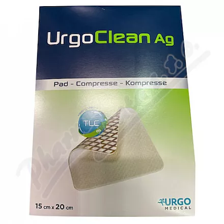 KRYTÍ ABSORPČNÍ URGOCLEAN AG S LIPIDOKOLOIDNÍ ČÁSTÍ,SE STŘÍBREM