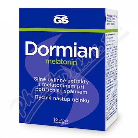 GS Dormian melatonina cps.30