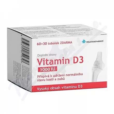 Witamina D3 1000IU 60 tub.30 GRATIS