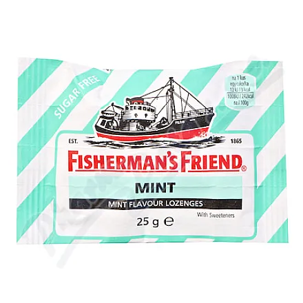 Cukierki Fishermans Friend śr. miętowy/zielony 25g