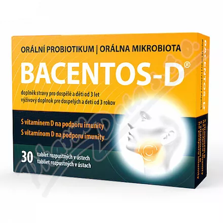 BACENTOS-D doustny probiotyk tbl.30