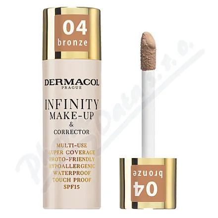 Dermacol Infinity podkład i korektor Bronze 04 20 g