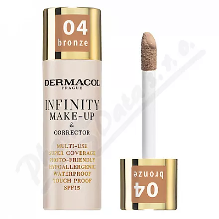 Dermacol Infinity make-up&korektor Bronze 04 20g