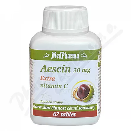 MedPharma Aescin 30mg Extra vitamin C tbl.67