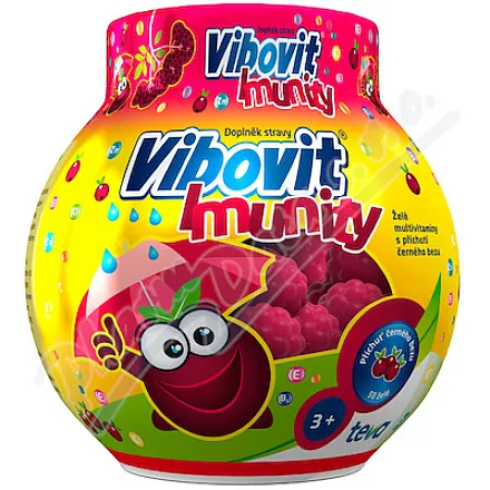 Vibovit Galaretka odpornościowa porzeczka 50szt