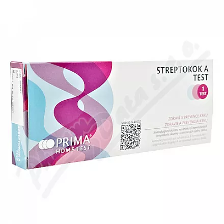 Prima Home test Streptococcus A 1ks
