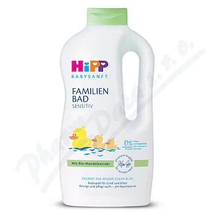 HiPP BabySANFT płyn do kąpieli dla całej rodziny Sensitiv 1000 ml