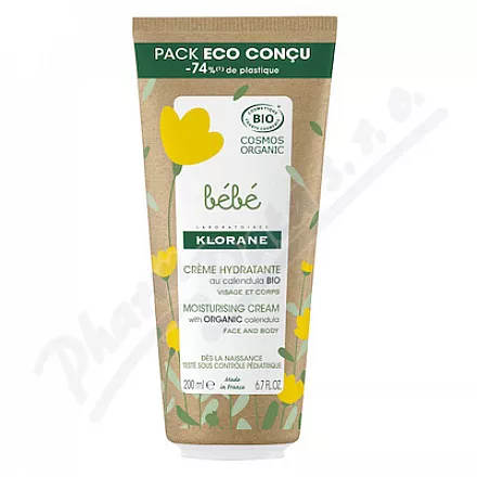 KLORANE BEBE Krem nawilżający z bio nagietkiem 200ml