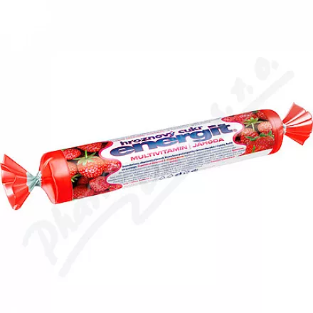 Energit Cukier winogronowy multiwitamina truskawka tbl.17