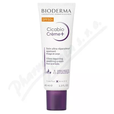 BIODERMA Cicabio krém+ SPF50+ 40ml