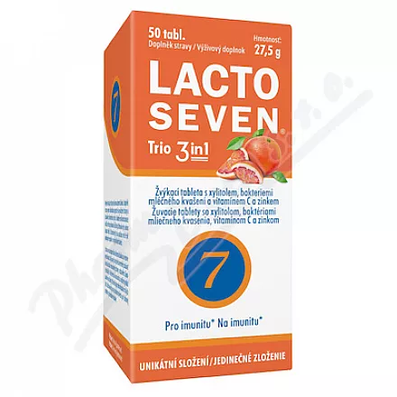 Lacto Seven Trio 3w1 tbl.50