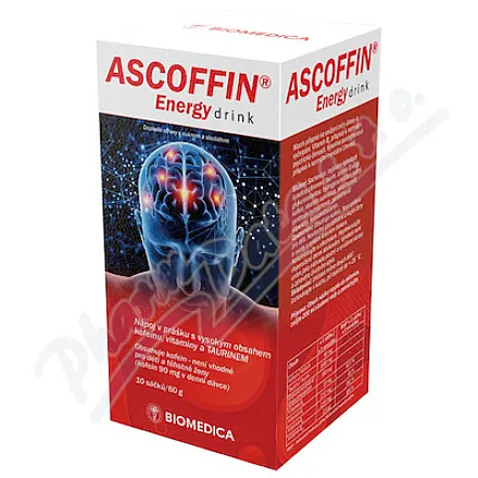 ASCOFFIN Napój energetyczny 10x6g