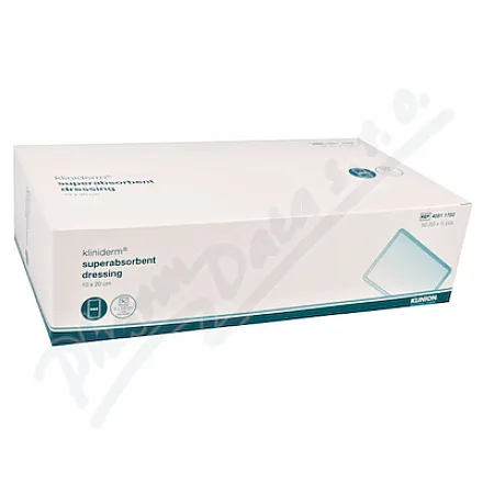 Opatrunek superchłonny Kliniderm 10 x 20 cm, 50 szt.