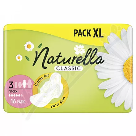 Naturella Classic Maxi 3 vložky XL 16ks