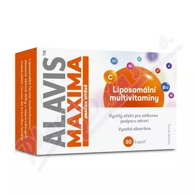 ALAVIS MAXIMA Liposomální vitaminy cps.30