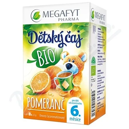 Megafyt Herbatka dla dzieci pomarańczowa BIO 20x2g