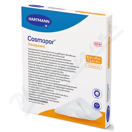 Hartmann Cosmopor transparent sterilní 9x10cm 5ks