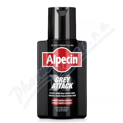 ALPECIN Grey Attack Shampoo 200ml - vlasová péče,péče o vlasy,