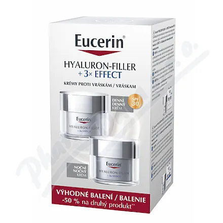 Eucerin HYALURON-FILden.kr.SPF30+noč.kr.2x50ml2024