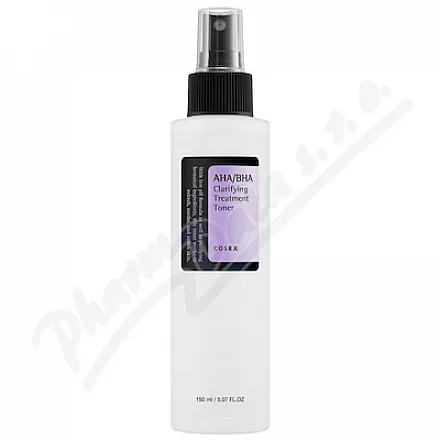 COSRX AHA/BHA Oczyszczający tonik do twarzy 150ml - odličování,odličování obličeje,čištění obličeje,čistění pleti,