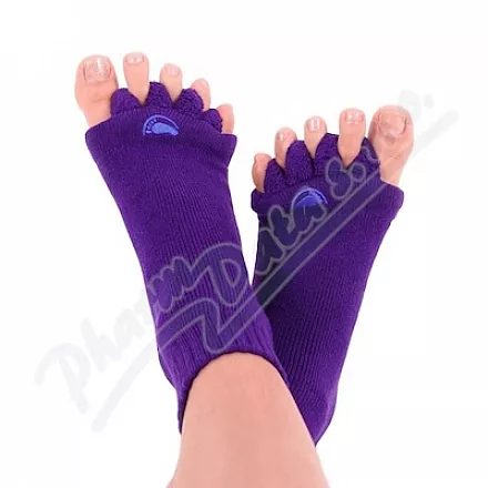 Adjustační ponožky purple vel.35-38