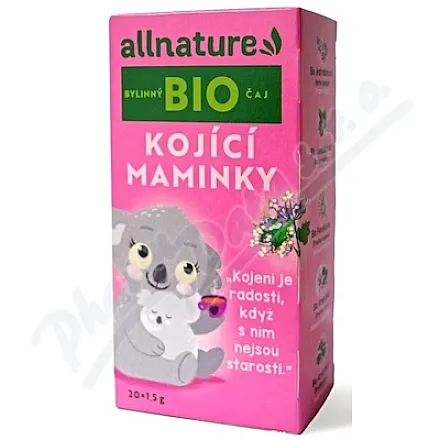 Allnature Herbatka ziołowa dla mam karmiących piersią BIO 20x1,5g