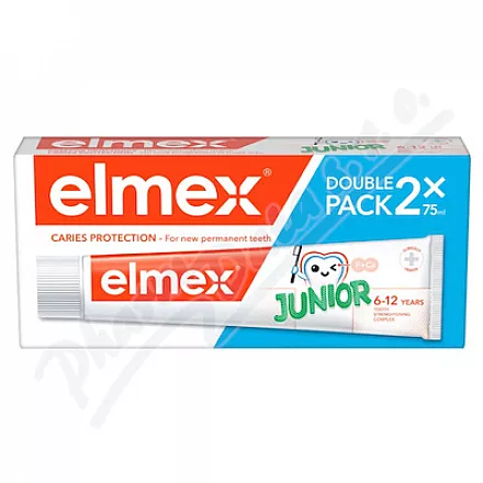elmex Junior pasta do zębów duo 2x75ml