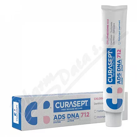 CURASEPT ADS DNA 712 Żelowa pasta do zębów 75ml