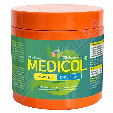 Medicol vláknina/živé kultury cps.220
