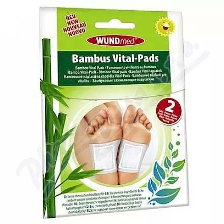 WUNDmed plastry detoksykacyjne Bamboo Vital 2szt