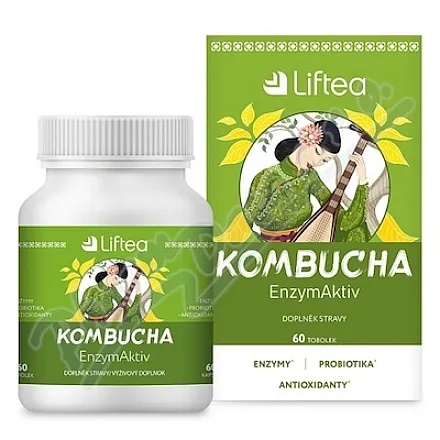 LIFTEA Kombucha EnzymeActive tob.60
