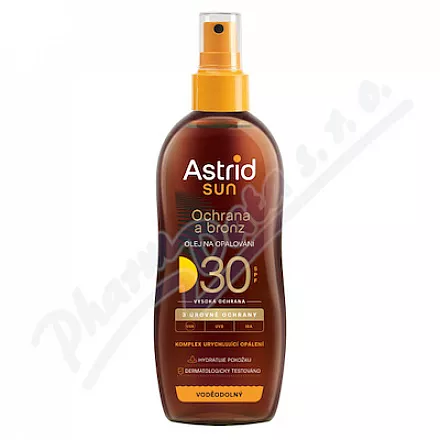 Astrid SUN olej na opalování SPF30 200ml