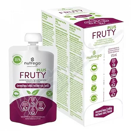 NUTREGO FRUTY PLUS ČERVENÁ ŘEPA
