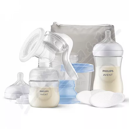 Philips AVENT Start.sada+manuál.odsáv.mateř.mléka