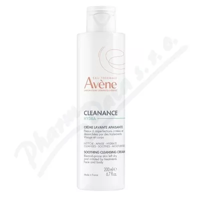 AVENE Cleanance Hydra Zklidňující mycí krém 200ml - odličování,odličování obličeje,čištění obličeje,čistění pleti,