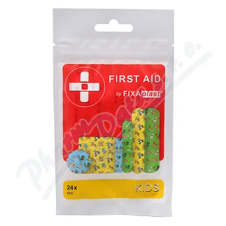 FIXAplast FIRST AID Kids náplast mix 24ks