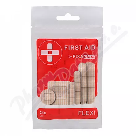 FIXAplast FIRST AID Flexi patch mix 24szt