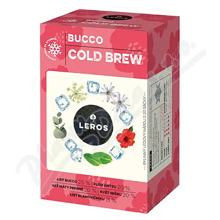 LEROS Cold Brew Bucco Tea 20x1,5g