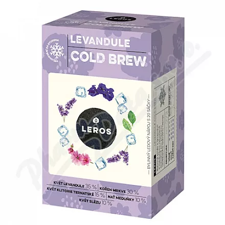 LEROS Cold Brew Levandule čaj 20x1.2g