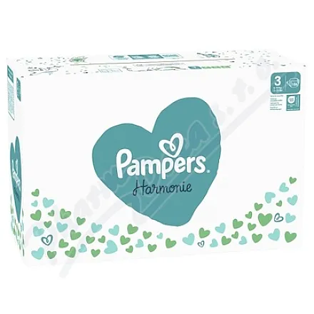 Pampers Harmonie 3 pieluchy 6–10 kg, 186 szt.