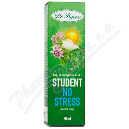 Dr.Popov Herbal Drops Student-No stress 50ml