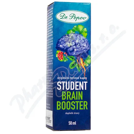 Dr.Popov Herbal Drops Student-Brain Booster 50ml