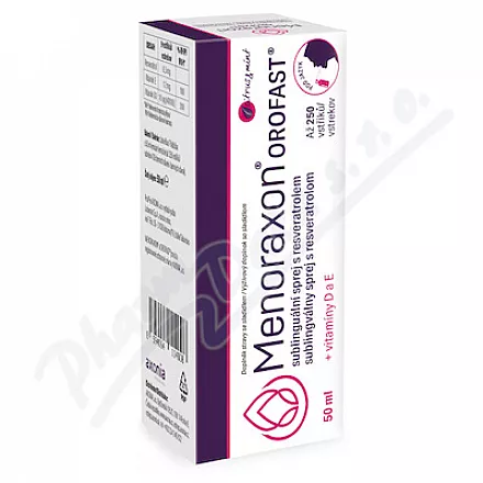 Menoraxon OROFAST sublin.sprej s resveratrolem50ml