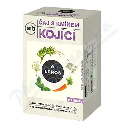 Herbata LEROS z kminkiem Organic 20x1,8g