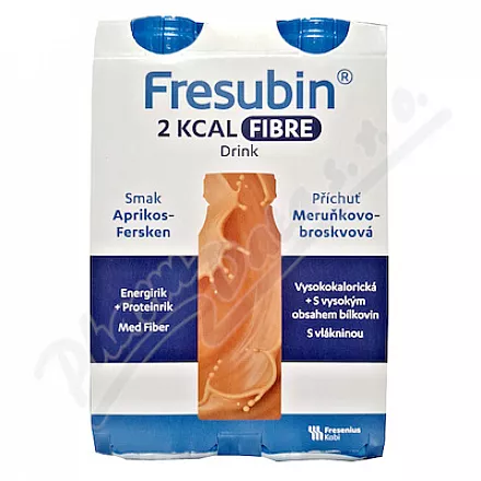 FRESUBIN 2 KCAL FIBRE DRINK PŘÍCHUŤ MERUŇKOVO-BROSKVOVÁ