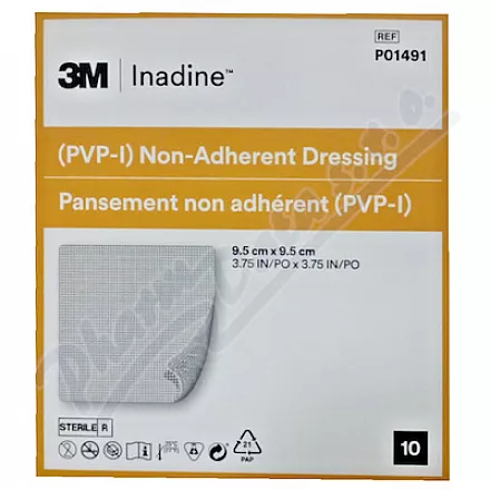 NIEADHEZYJNE POKRYCIE POWIDONEM JODU