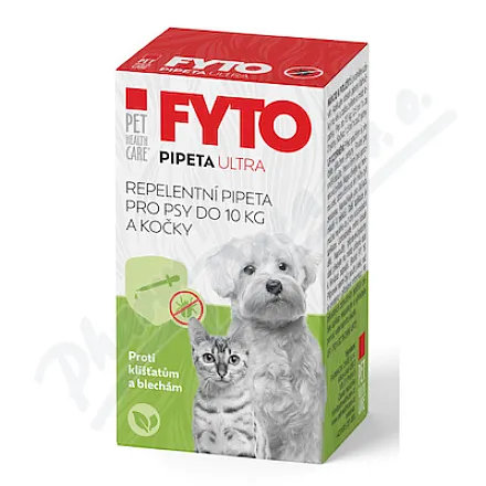PET FYTO PIPETA ULTRA dla psów do 10 kg i kotów 1 x 15 ml