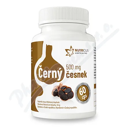 Czarny czosnek 500mg cps.60